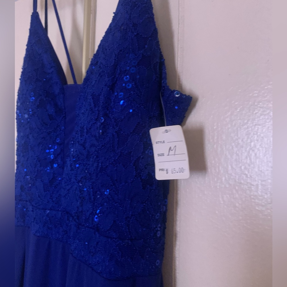 Blue Long Dress